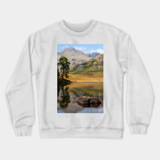 Harrison Stickle From Across Blea Tarn Crewneck Sweatshirt